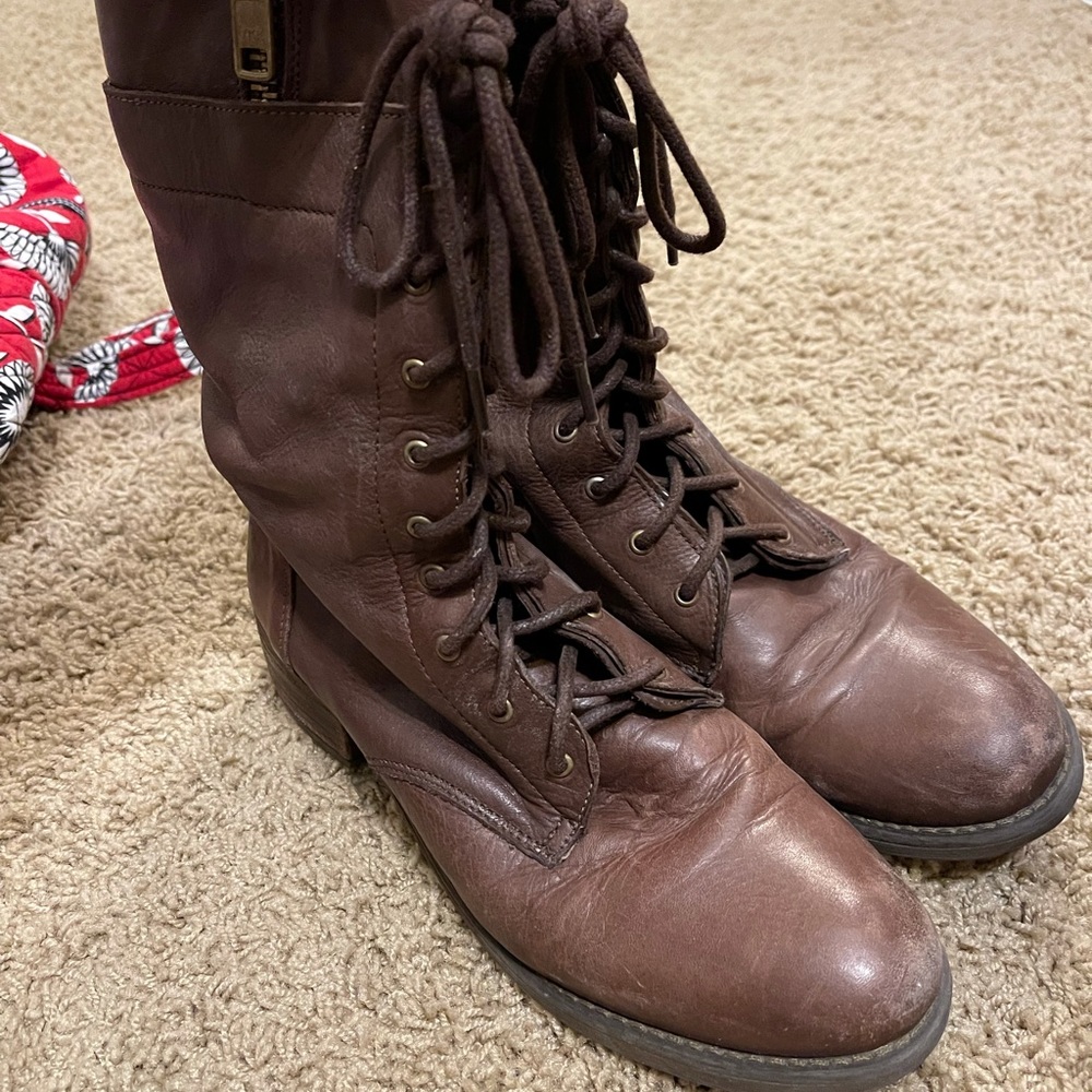 Steve Madden Combat Boots